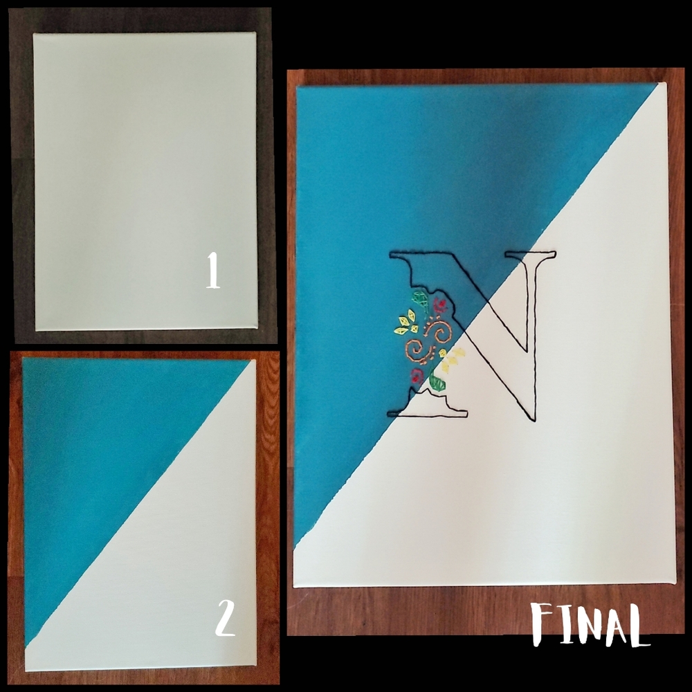 Letter canvas - Picture 2 of 2